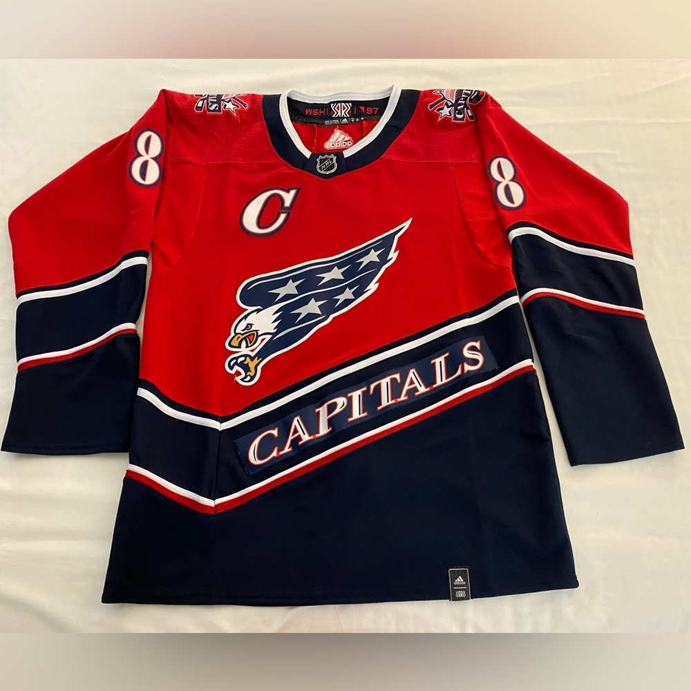 Adidas NHL Reverse Retro Washington Capitals #8 Alex Ovechkin jersey